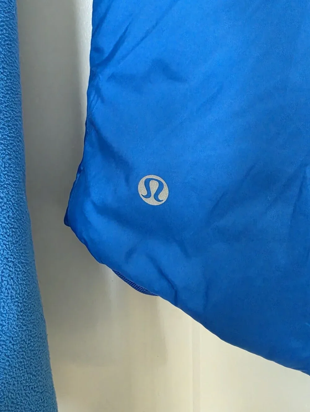 Lululemon Women’s Size 6 Blue Insulated Fleece Jacket Quilted Full Zip Gorpcore